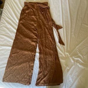 Silky Wide Leg Pants